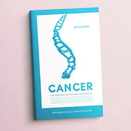 Create a book cover titled 'Cancer'