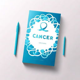 Create a book cover titled 'Cancer'