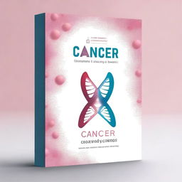 Create a book cover with the title 'Cancer: Causes and Protection by Dr