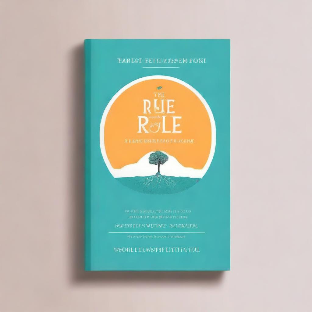 Create a book cover for the book titled 'The Rule of 3: A Simple Path to Health and Happiness'