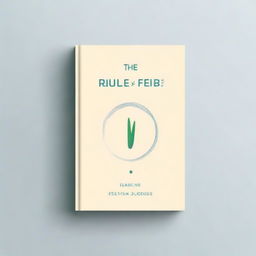 Create a book cover for a book titled 'The Rule of 3: A Simple Path to Health and Happiness'