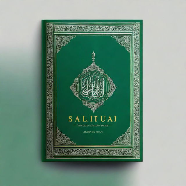 Design a book cover for 'Santri Pocket Book of Baitul Quran Al Jahra Islamic Boarding School' located in Magetan, East Java