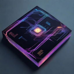 A captivating book cover featuring a digital connection theme