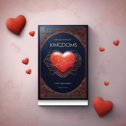 A book cover for 'Kingdoms of Love', a digital love story