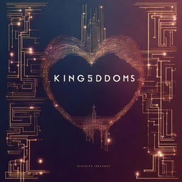 A book cover for 'Kingdoms of Love', a digital love story