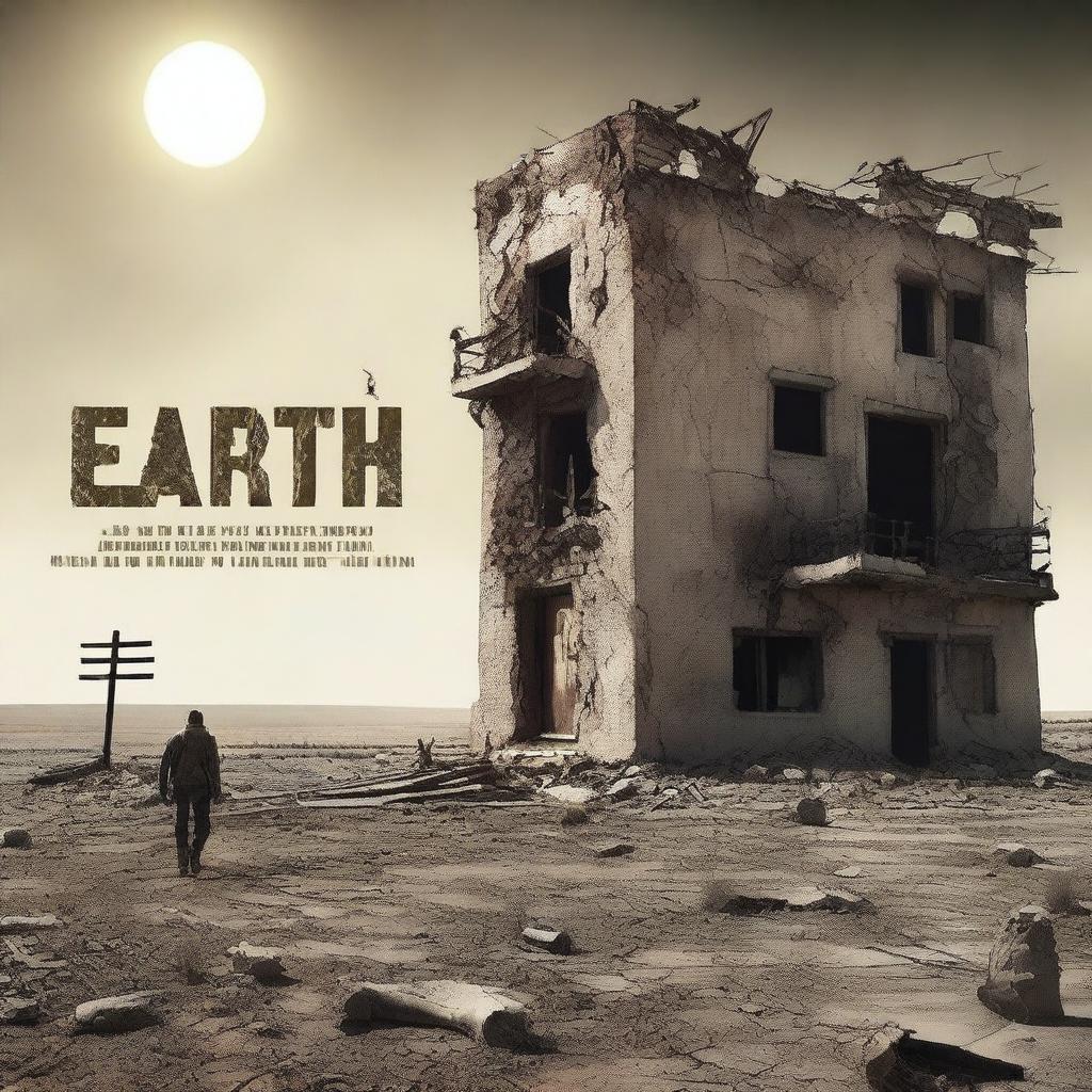 Create a movie poster for a film titled 'Plain Earth'