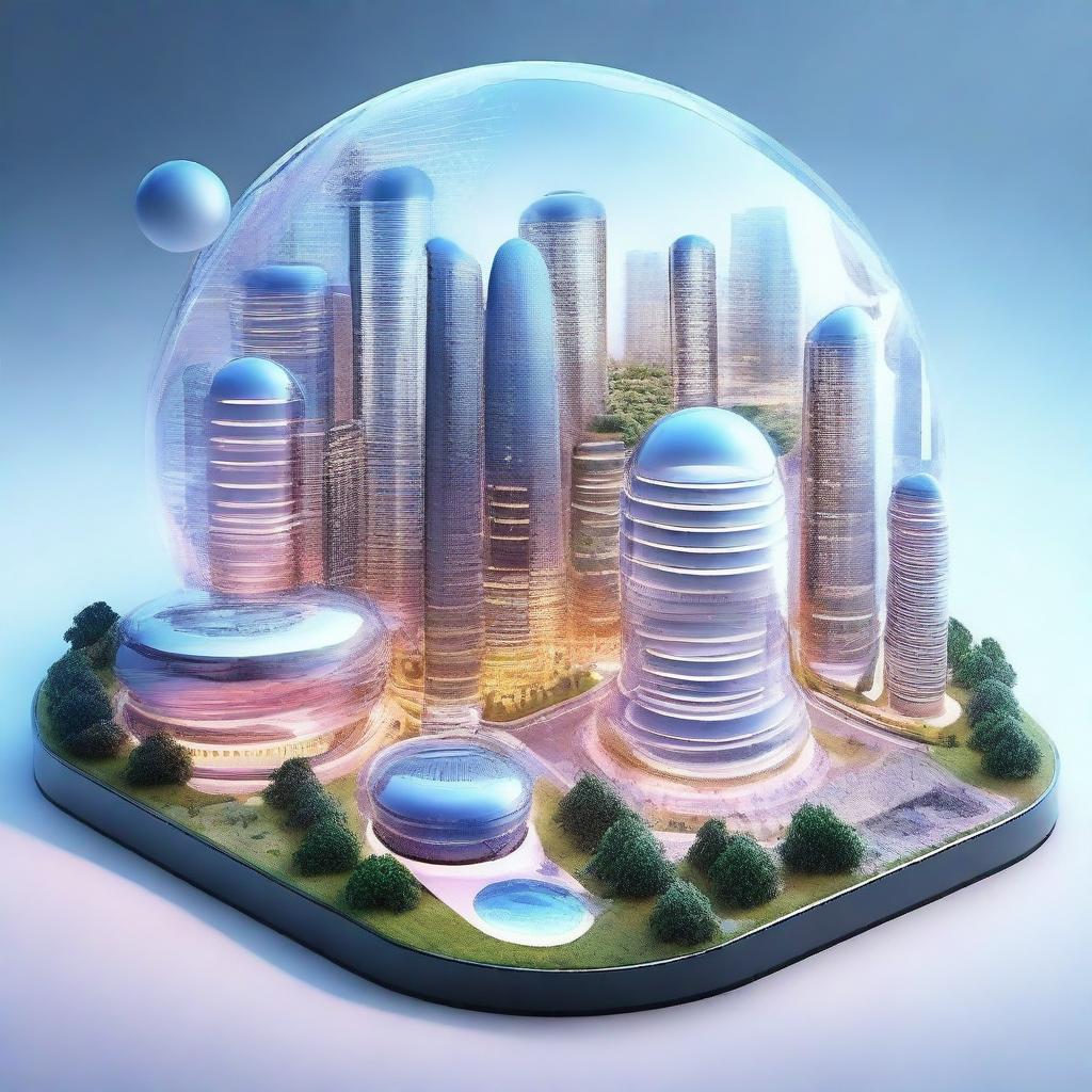 Create a vibrant and immersive 3D digital world