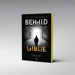 Create a book cover for a book titled 'BEHIND THE LINE' by Syed Musharaf