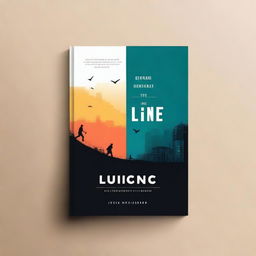 Create a book cover for a book titled 'BEHIND THE LINE' by Syed Musharaf