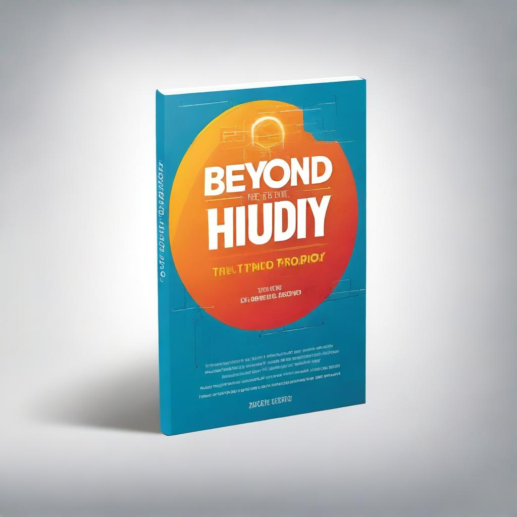 Create a strong and catchy book cover for the title 'Beyond Today: The Essentials of Futures Thinking'