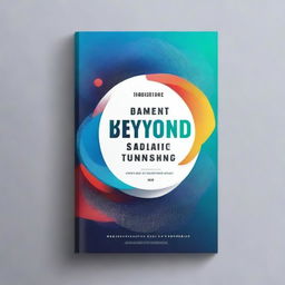 Design a strong and catchy book cover for the title 'Beyond Today: The Essentials of Futures Thinking'