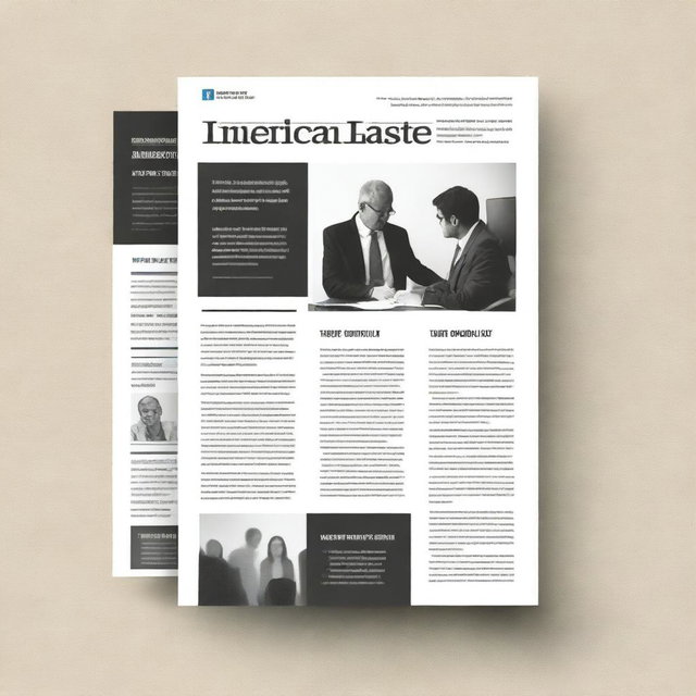Create a professional and modern cover page for LinkedIn featuring the newspaper 'Industry Beat' with the recommended resolution of 1128 x 191 pixels