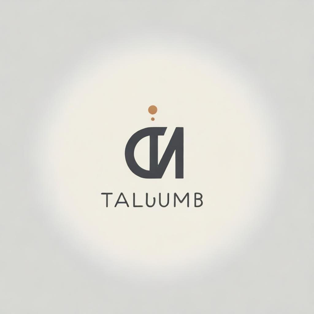 Create the name 'T A L L U V   L I M B B' using a creative and artistic font