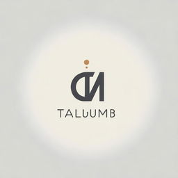 Create the name 'T A L L U V   L I M B B' using a creative and artistic font