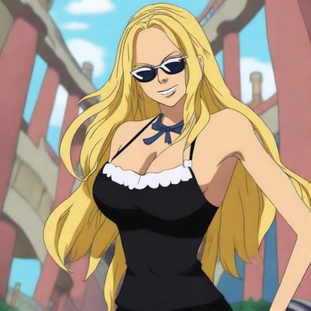 A detailed illustration of Kalifa from One Piece