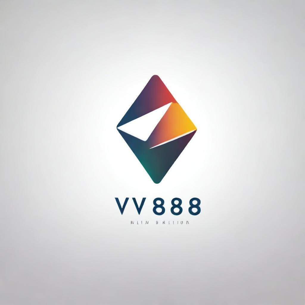 Create a profile cover logo for an artist featuring the text '∆V88'