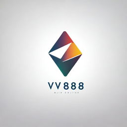 Create a profile cover logo for an artist featuring the text '∆V88'