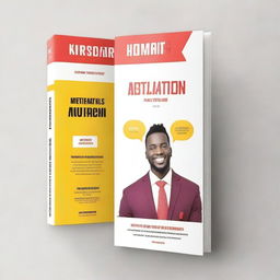 A captivating and professional ebook cover designed for Hotmart, focusing on motivation and personal development