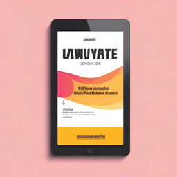 Uma capa de ebook cativante e profissional projetada para Hotmart, focada em motivação e desenvolvimento pessoal