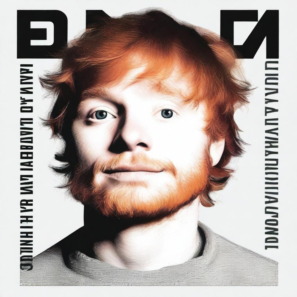 An album cover featuring Ed Sheeran looking sideways