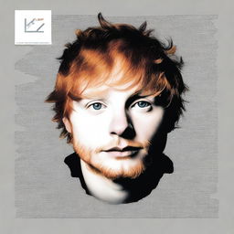 An album cover featuring Ed Sheeran looking sideways