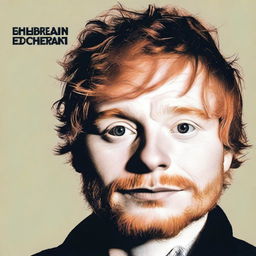 An album cover featuring Ed Sheeran looking sideways