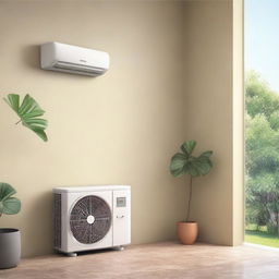 Elevate your style and reduce your carbon footprint with our visually stunning air conditioners