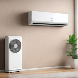 Elevate your style and reduce your carbon footprint with our visually stunning air conditioners