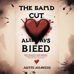 A book cover with the title 'The Cut That Always Bleeds'