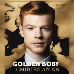 A book cover featuring Cameron Monaghan with the title 'Golden Boy'