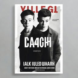 A book cover featuring Ian Gallagher and Mickey Milkovich