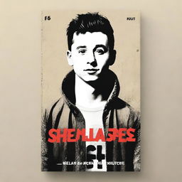 A book cover featuring Mickey Milkovich from Shameless