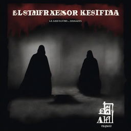 Create a cover for a music video titled 'El misterio del retrato perdido'