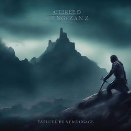 Create a captivating book cover for a novel titled 'Atreo: El Precio de la Venganza'