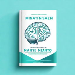 Create a minimalist book cover design for 'The Mental Health Manifesto'