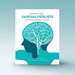 Create a minimalist book cover design for 'The Mental Health Manifesto'