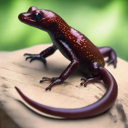 A young pseudo-salamander, of average height, and with a defined musculature