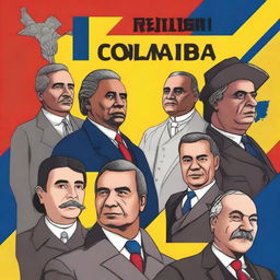 Create a book cover for a history book aimed at ninth-grade students