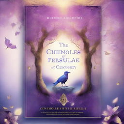 A fantasy book cover titled 'THE CHRONICLES OF PERSULAKE' with a subheading 'A Tale of Courage, Love, and Destiny'