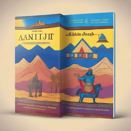 A fantasy book cover titled 'Ashur and Anahit' with a subheading 'Assyrian and Armenian Friendship'