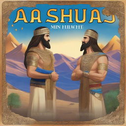 A fantasy book cover titled 'Ashur and Anahit' with a subheading 'Assyrian and Armenian Friendship'