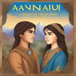 A fantasy book cover titled 'Ashur and Anahit' with a subheading 'Assyrian and Armenian Friendship'