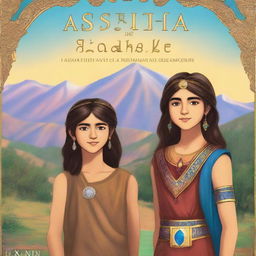 A fantasy book cover titled 'Ashur and Anahit' with a subheading 'Assyrian and Armenian Friendship'