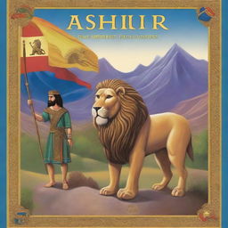 A fantasy book cover titled 'Ashur and Anahit' with a subheading 'Assyrian and Armenian Friendship'