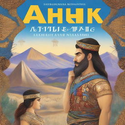 A fantasy book cover titled 'Ashur and Anahit' with a subheading 'Assyrian and Armenian Friendship'