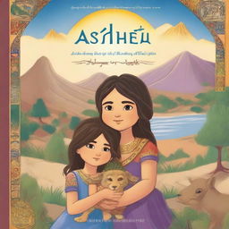 A fantasy book cover titled 'Ashur and Anahit' with a subheading 'Assyrian and Armenian Friendship'