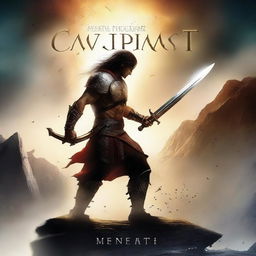 Create a fantasy book cover for a book titled 'Moment of Impact'