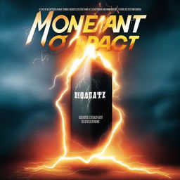 Create a young adult book cover for a book titled 'Moment of Impact'