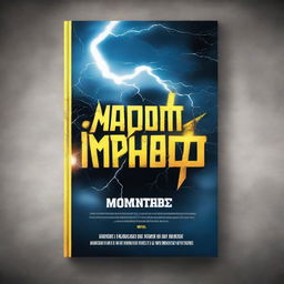 Create a young adult book cover for a book titled 'Moment of Impact'