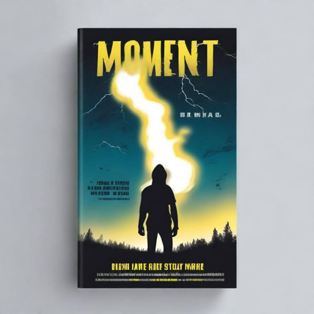 Create a simple young adult book cover for a book titled 'Moment of Impact'